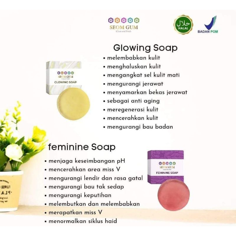 sabun seom gum glowing soap ori