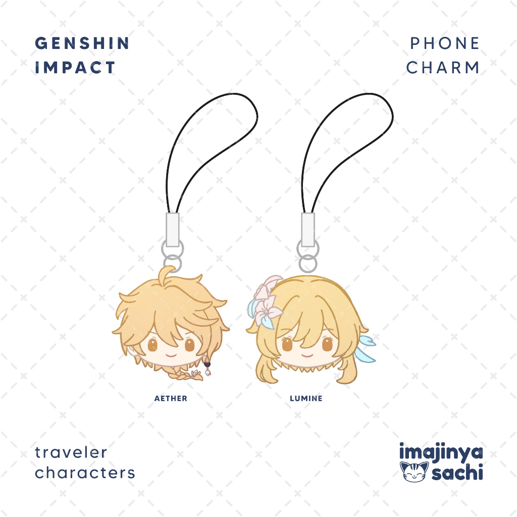 [ imajinyasachi ] Genshin Impact Phone Strap Charm