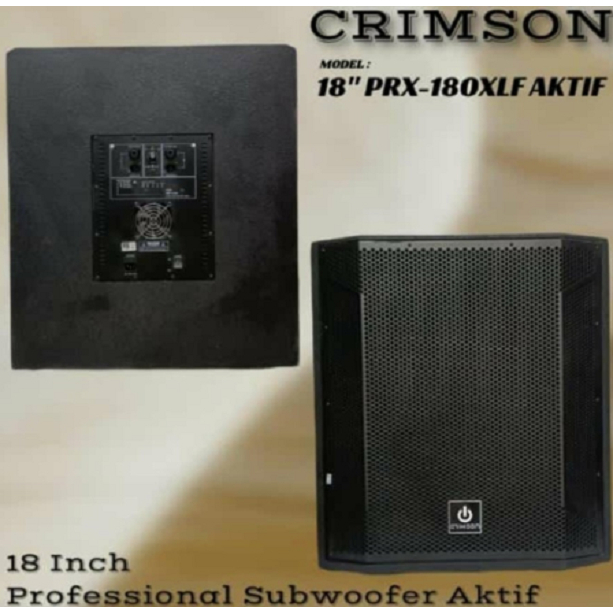 Speaker Subwoofer Aktif 18 Inch Crimson PRX 180XLF PRX180XLF ORIGINAL