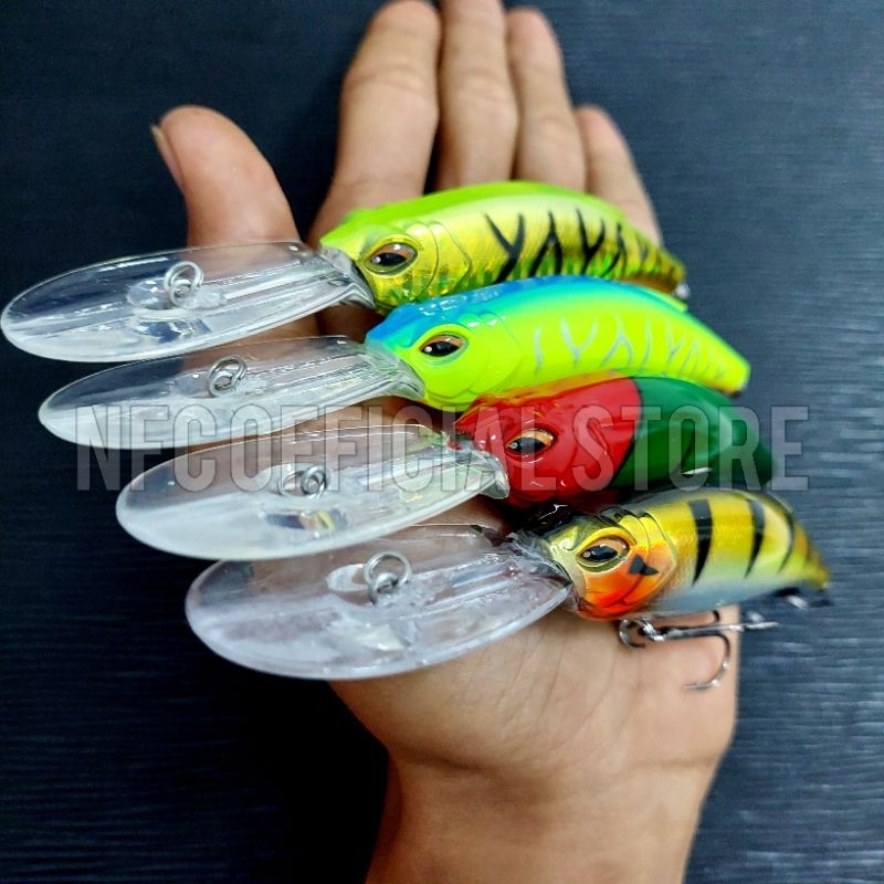 Lure Minnow Lidah Panjang 13 cm 17 gram Hook Extra Strong BEST KILLER ACTION