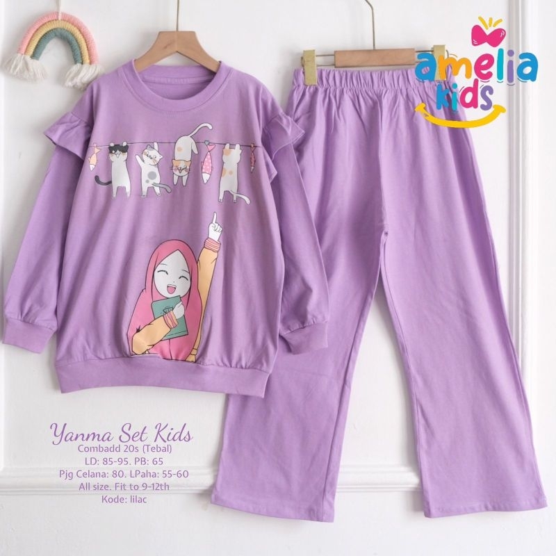yanma set kids original by amelia kids