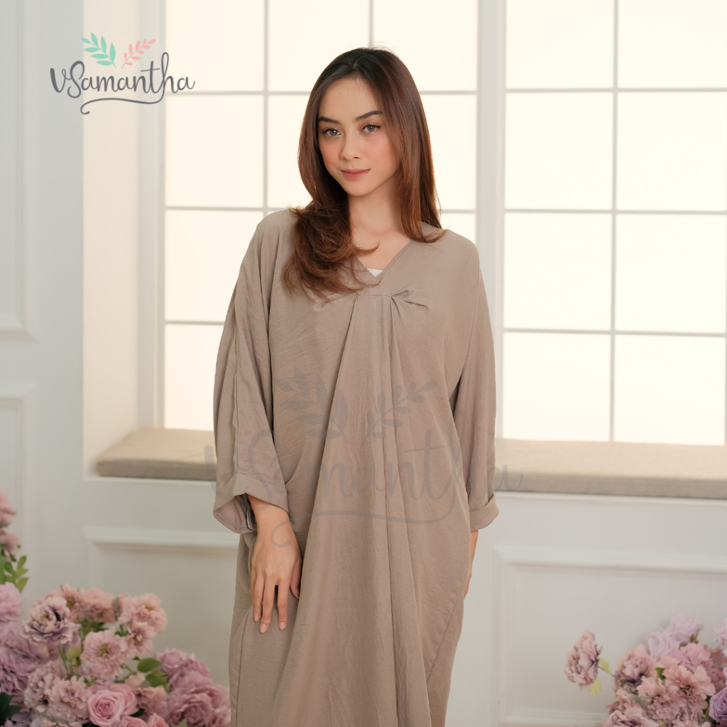 Kaftan Crinkle Airflow / Gamis Kaftan Dress Balqis