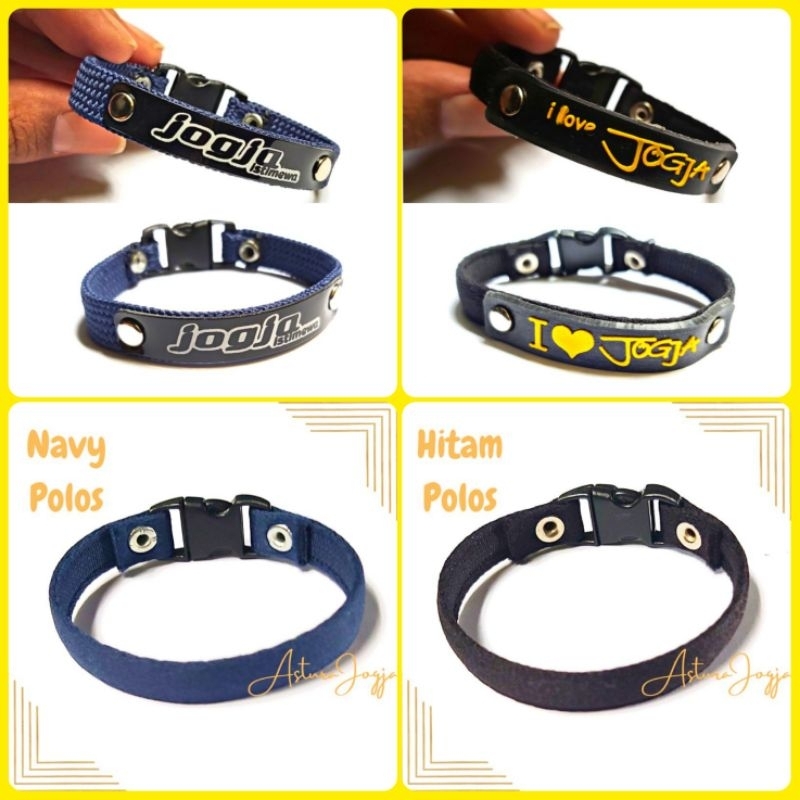 Gelang Klip Khas Jogja Pria Wanita Souvenir Oleh Oleh Jogja