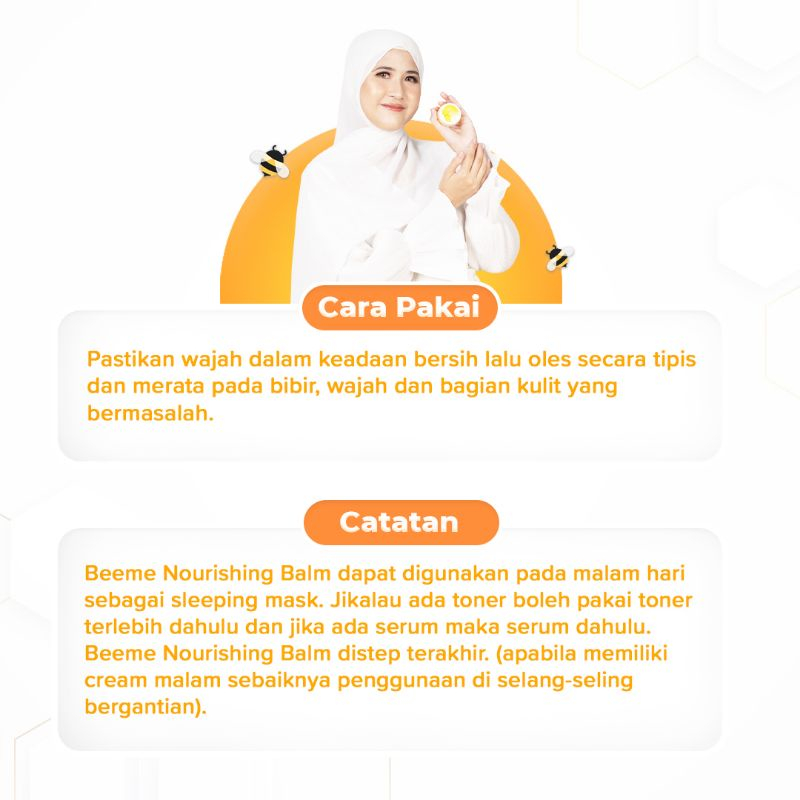 Beeme Nourishing Balm Skin Care Ibu dan Anak Pelembab Serbaguna Aman Untuk Bayi Kulit Wajah Bibir