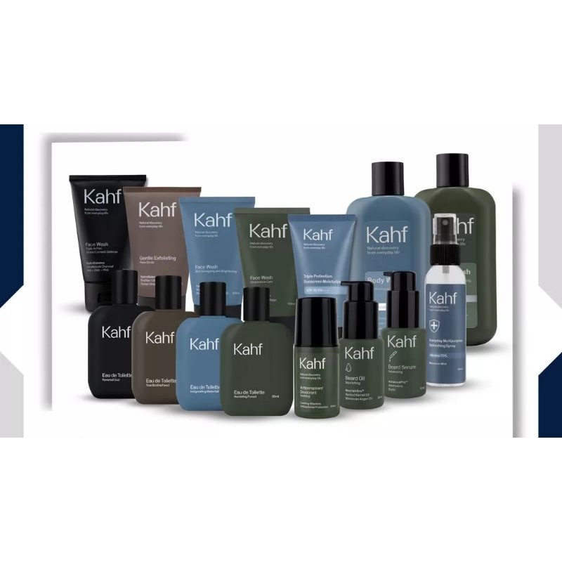 KAHF FACE CARE | KAHF BODY CARE | KAHF SKINCARE PRIA
