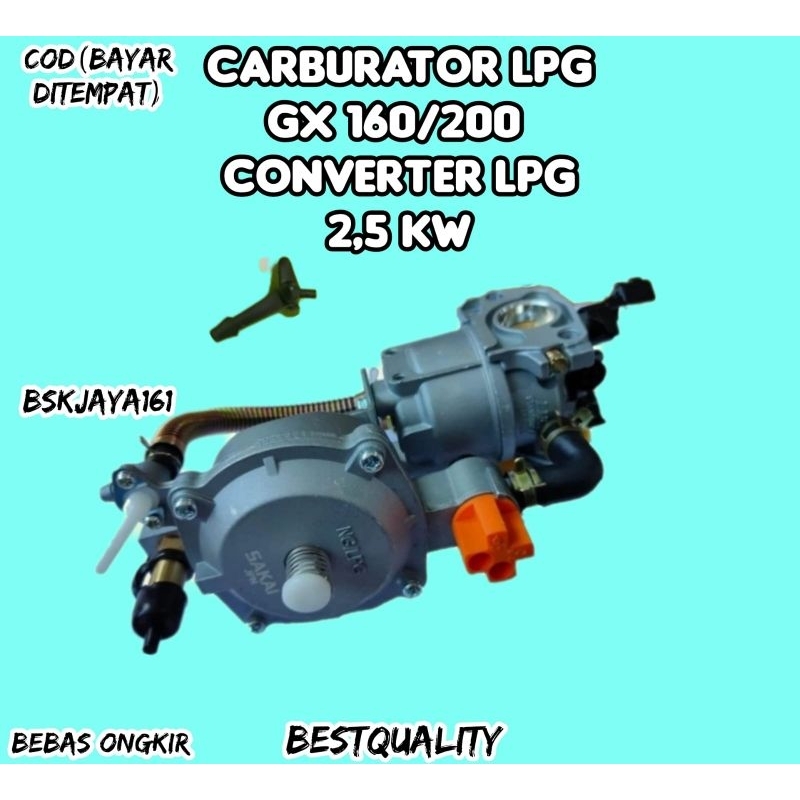 CARBURATOR LPG 168 2500 /CONVERTER LPG 2,5 KW