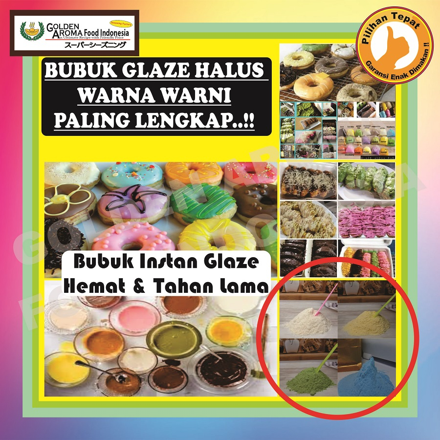 

BUBUK GLAZE INSTAN 1Kg Aneka Rasa Premium Hemat l Glaze Filling Donat Pisang Coklat Piscok Lumer Topping Warna Warni Tiramisu Pandan Ungu Ubi Taro Nyam Toping Kue Red Velvet Pisang Lengkap Biru Putih Avocado Alpukat Anggur Strawberry Susu Green Tea Kiloan