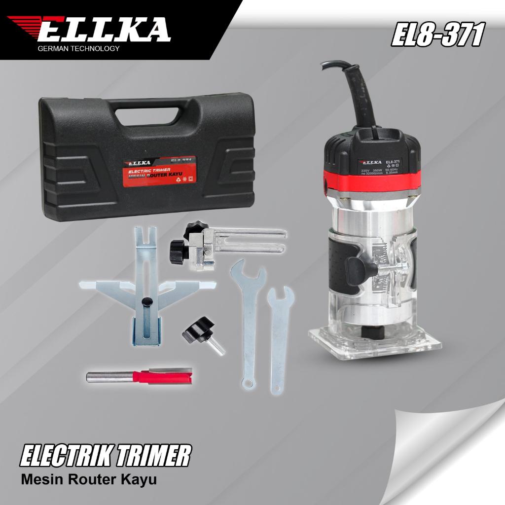 (6 mm Trimmer profil) - Mesin Profil Router Trimmer Kayu ukir 6mm uchiha trimer tahan panas japan