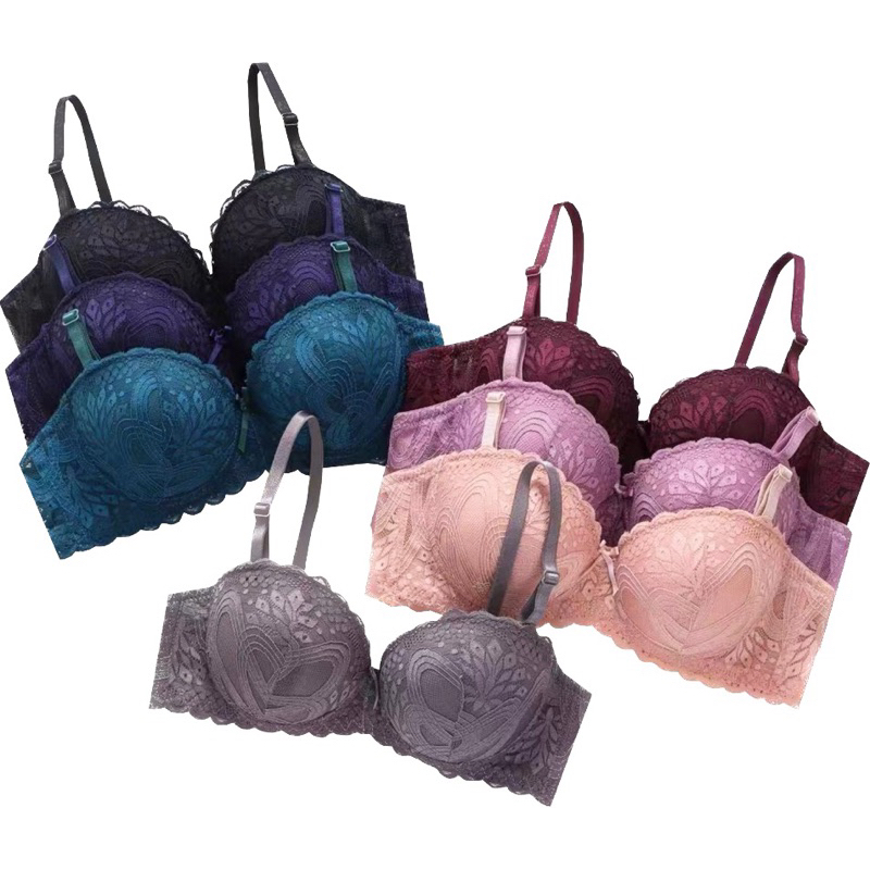 Import bra/ pushup bra/ bh brukat kawat/ bh kawat busa tebal/ bra import
