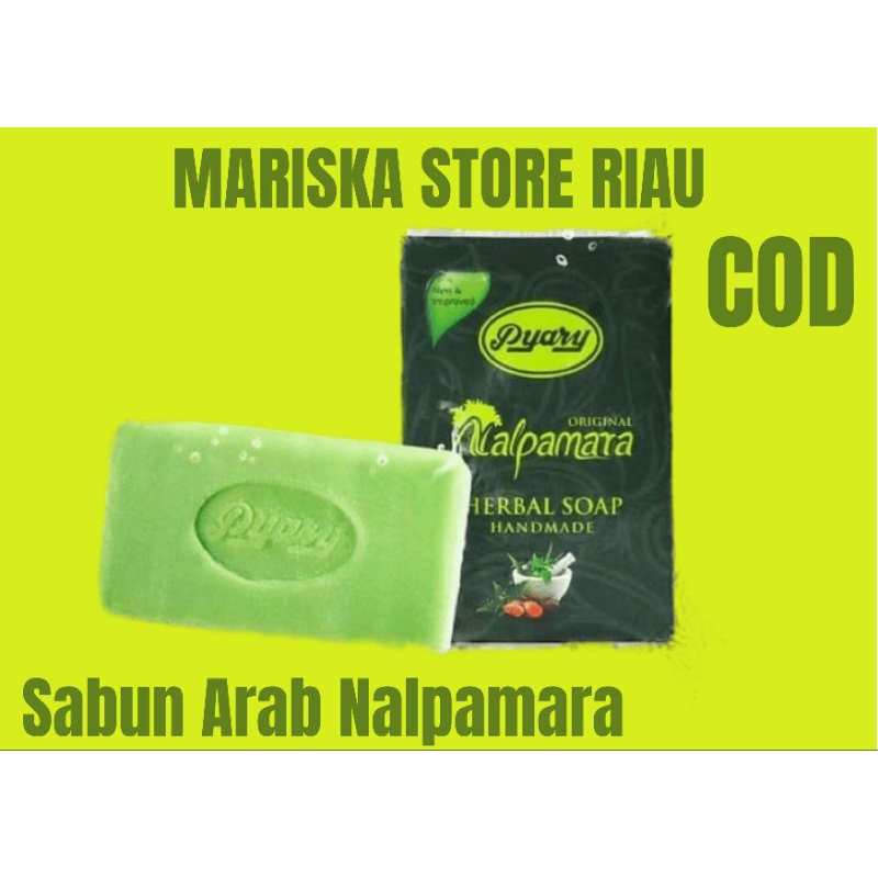 Sabun Nalpamara Pyary Arab Hijau Original Pemutih Badan  100% Asli BPOM