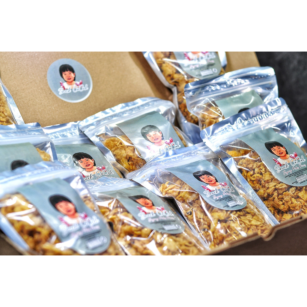 

Snack Ceceh PAKET SEPULUH MIX camilan cemilan jagung basreng makaroni GURIH LEZAT