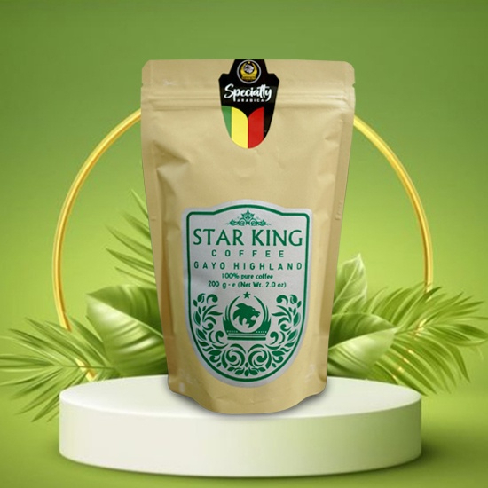 

Star King Coffee Arabica Specialty 200gr/Kopi Gayo