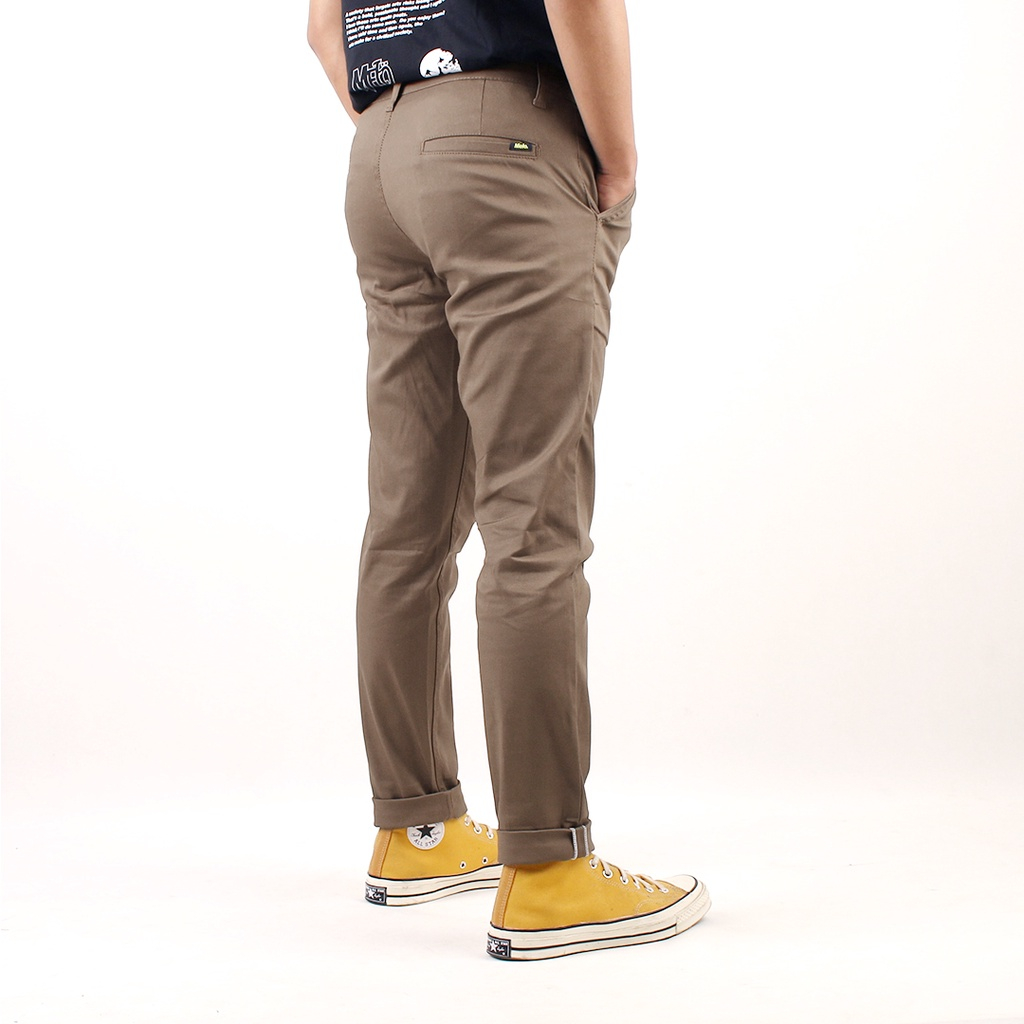 CELANA PRIA CHINO Slim fit Panjang Kerja kantor Santai Liburan Cowok Gentleman Boy Skinnyhtytth