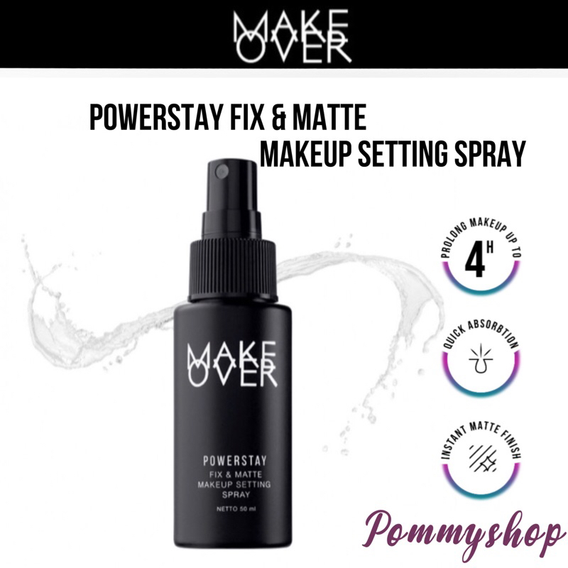 Make Over Powerstay Fix &amp; Matte Setting Spray 50ml | Makeup Setting Spray