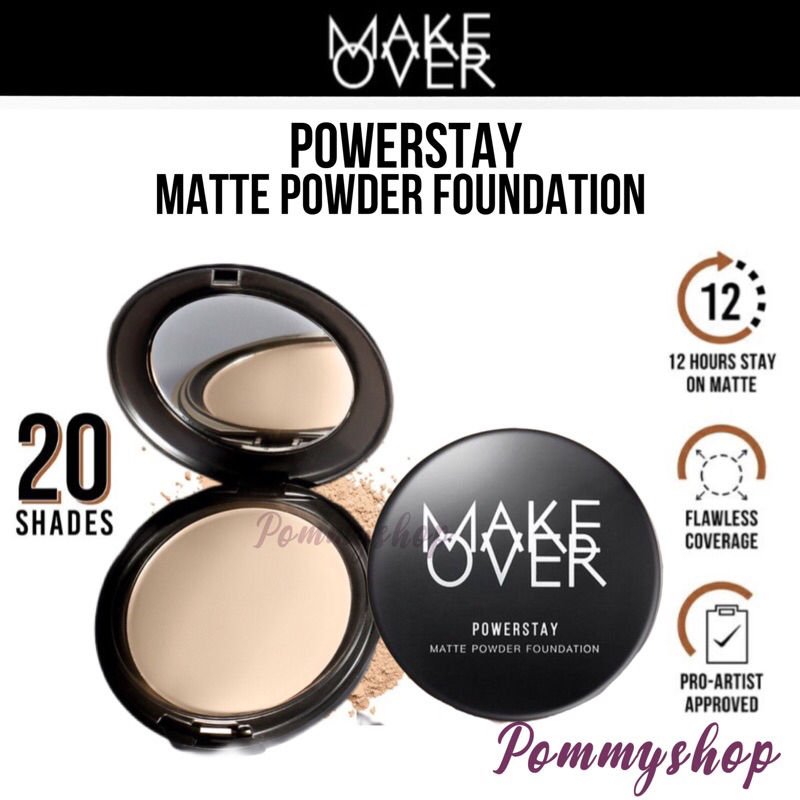 Make Over Powerstay Matte Powder Foundation | Bedak Padat