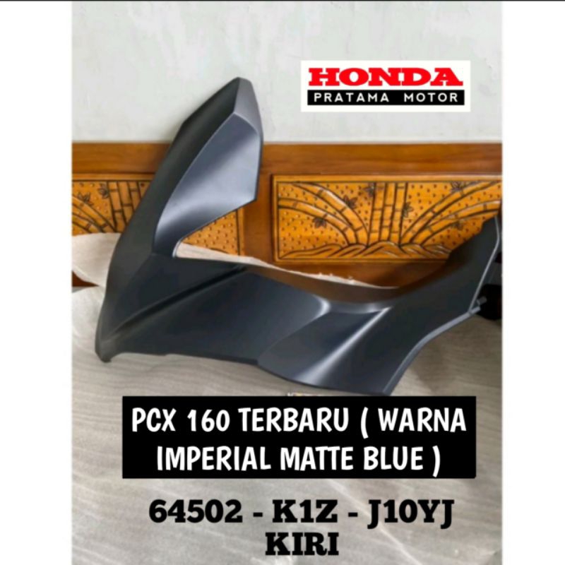 Cover Sayap Kiri Atau Cover Samping Kiri Depan IMMPERIAL MATTE BLUE / IMPERIAL MATTE MATTE BLUE PCX 