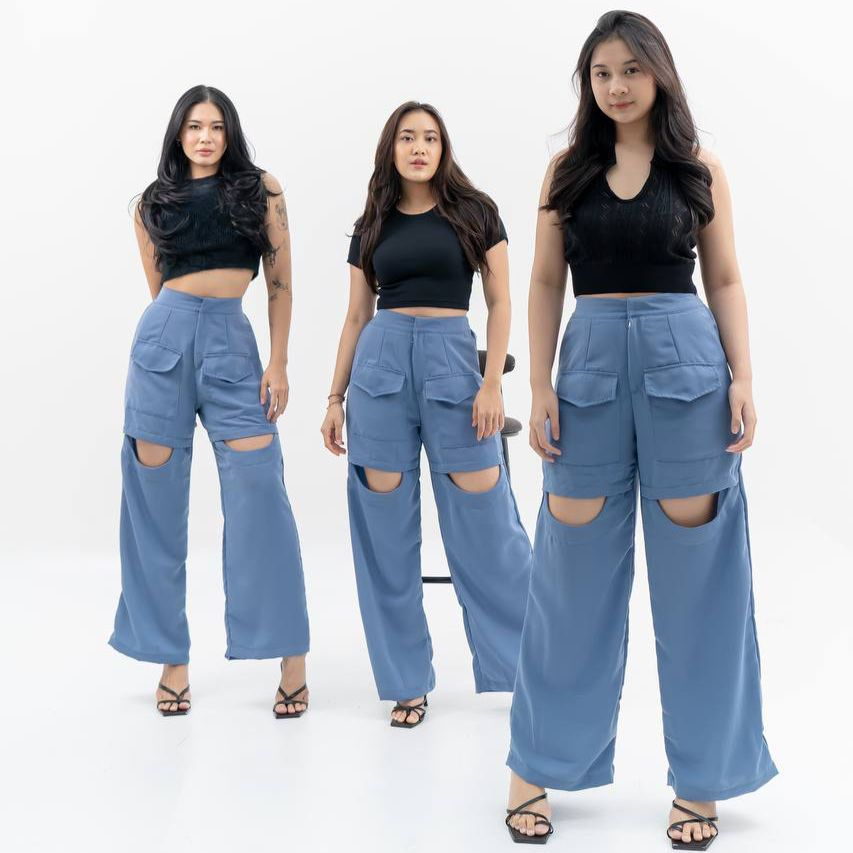 ALEXA PANT / Kulot Polyster