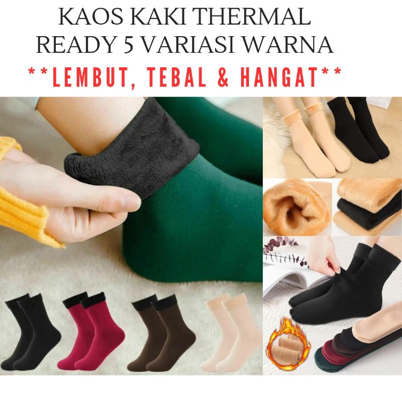 Kaos Kaki Thermal Musim Dingin tebal dan hangat (KKthermal)