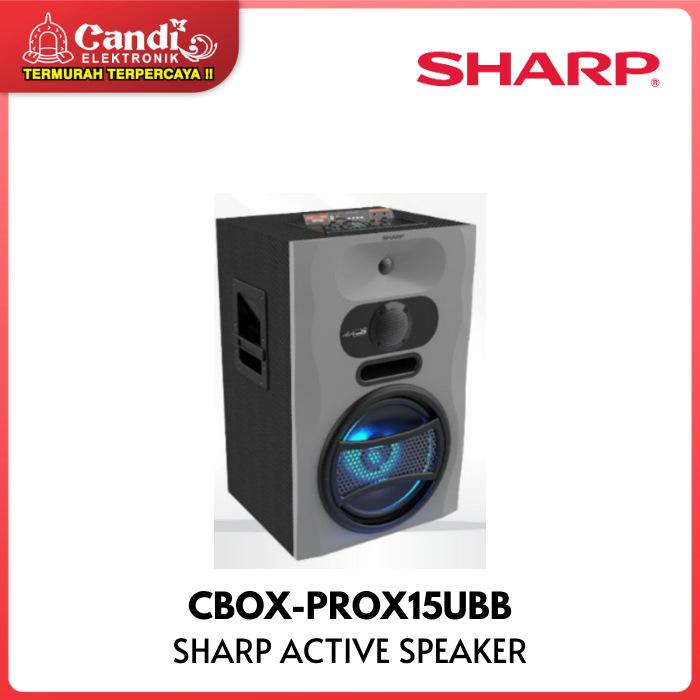 SHARP Speaker Pro-X Series Woofer 15" CBOX-PROX15UBB
