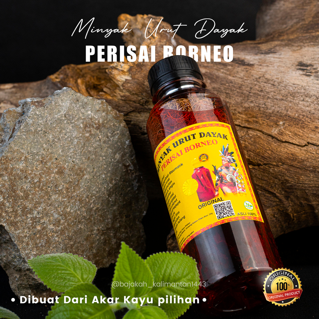 Minyak Urut Dayak Asli Kalimantan 250ml