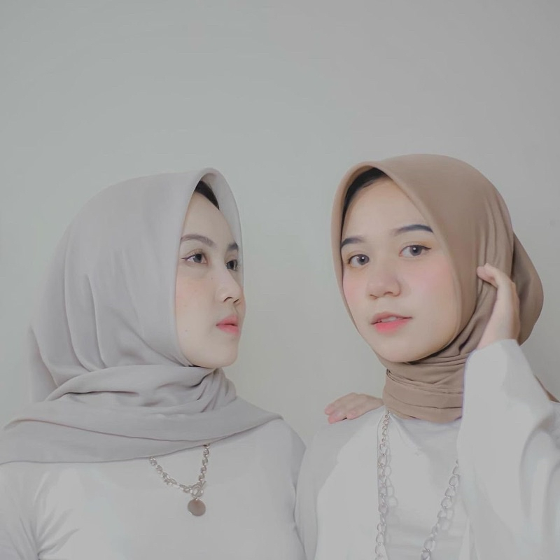 Jilbab Paris Premium Voal Hijab Segi Empat Polos Jl07pa