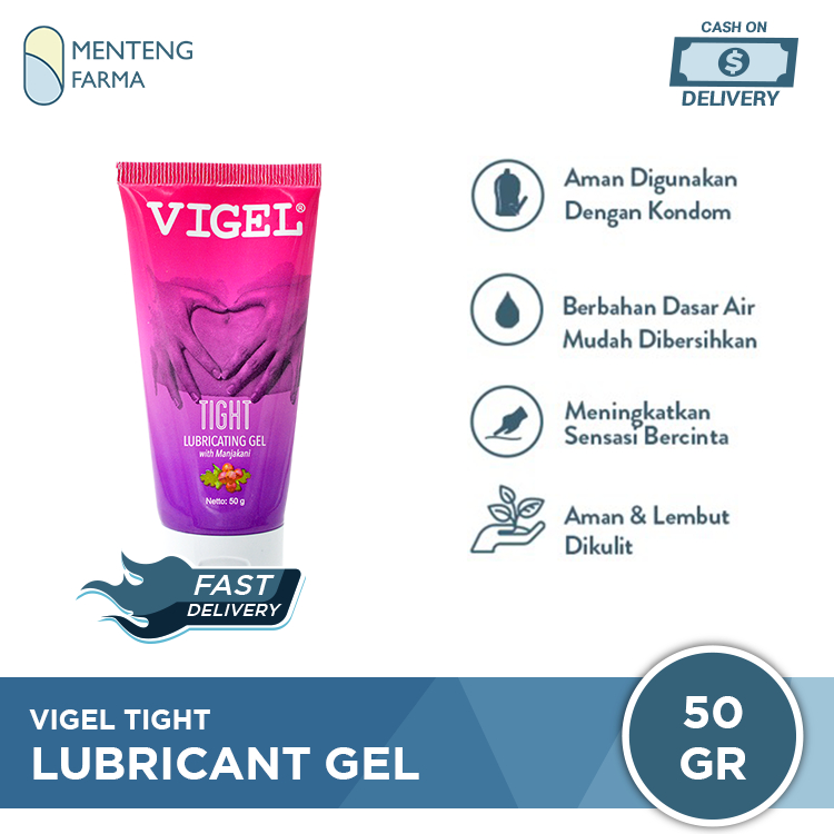 Vigel Tight Lubricating Gel 50 Gram - Pelumas Vigel Tight