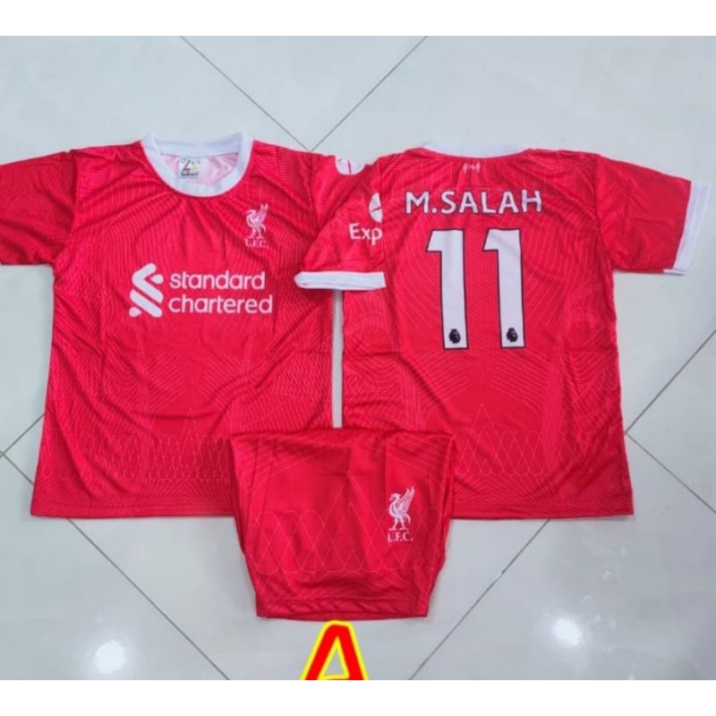 JERSEY KAOS BAJU BOLA STELAN ANAK LIVERPOOL