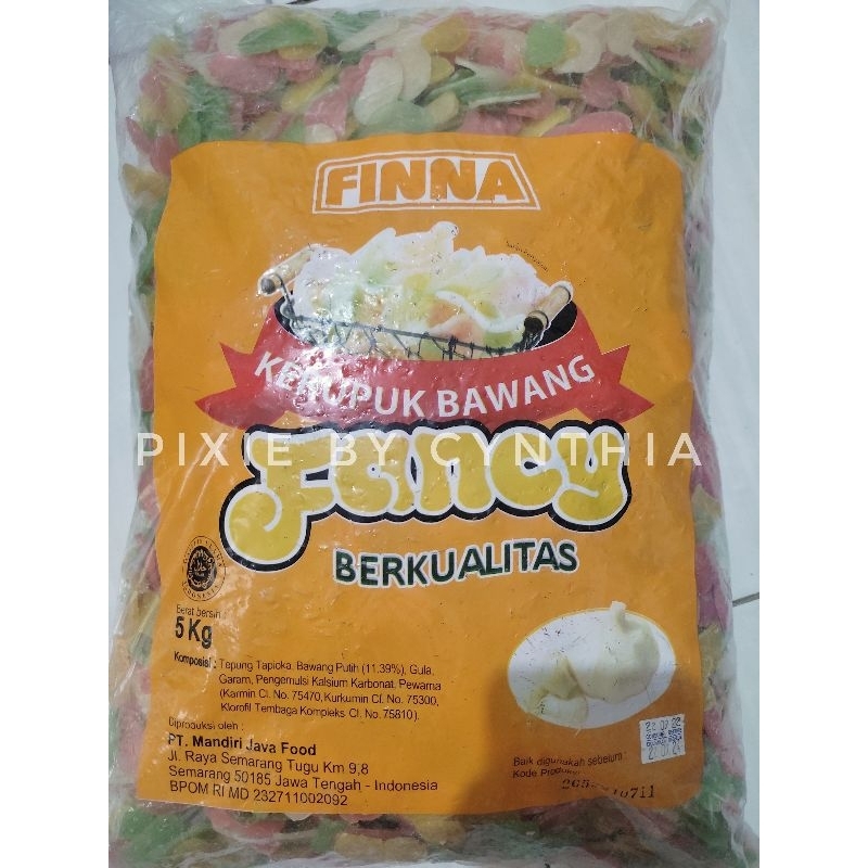 

KRUPUK BAWANG FANCY 250 GRAM