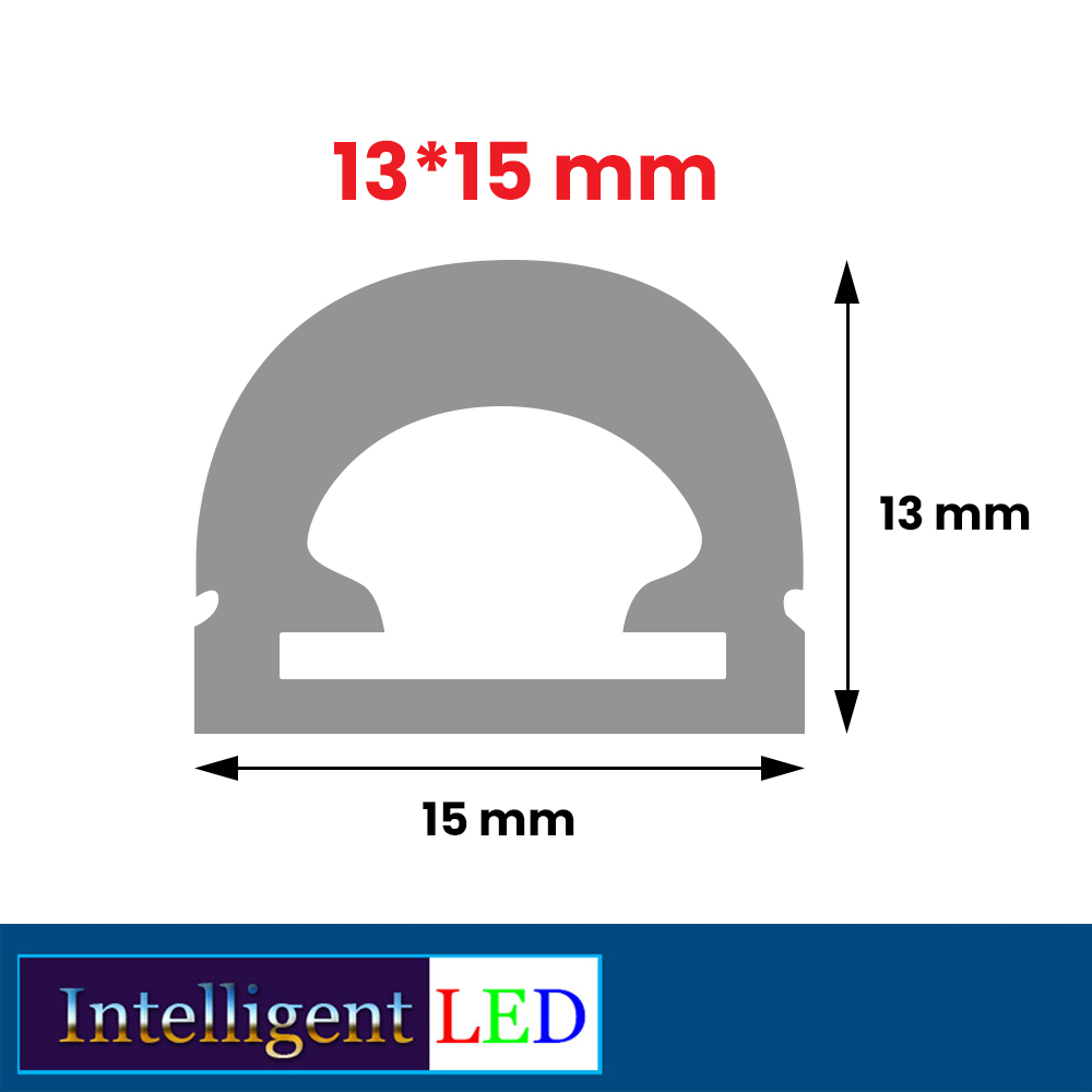 End Cap for Silicone Tube White 10mm  Flexible Strip Tutup Putih