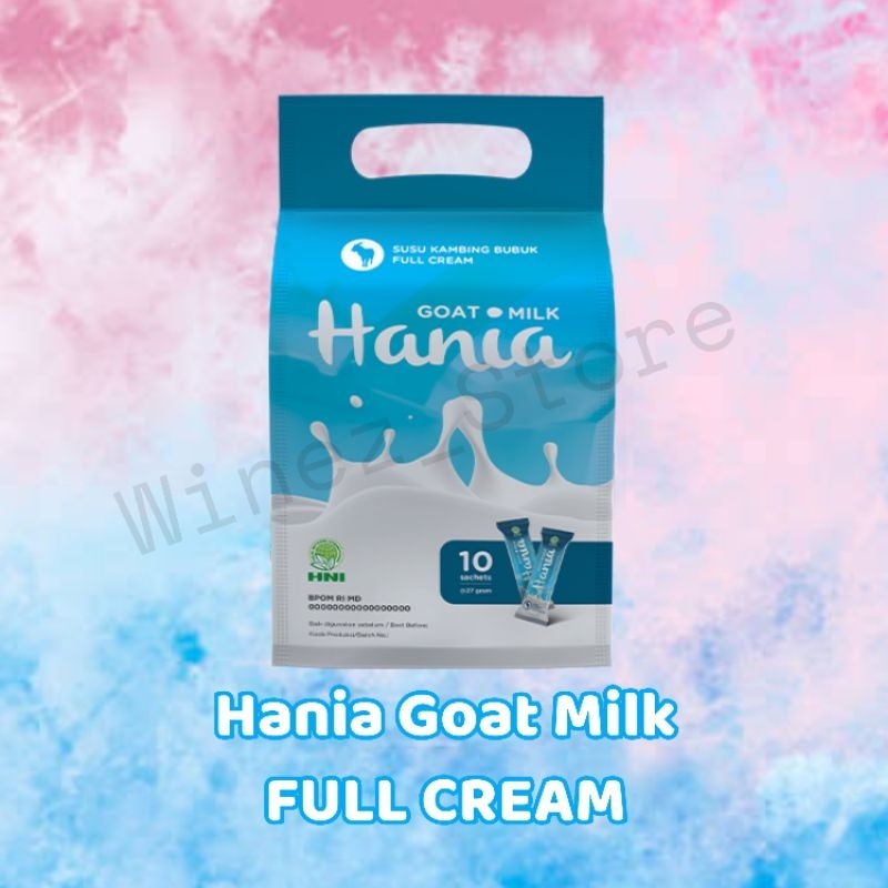 

HANIA GOAT MILK FULL CREAM | Susu Kambing Bubuk Full Cream