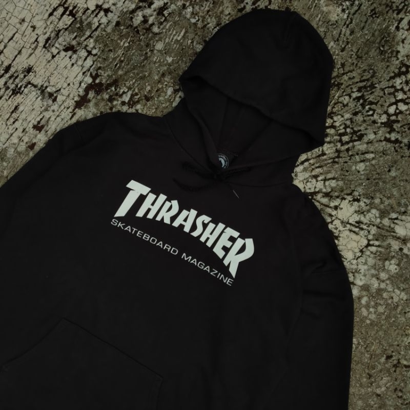 Thrasher SkateMag Hoodie Black