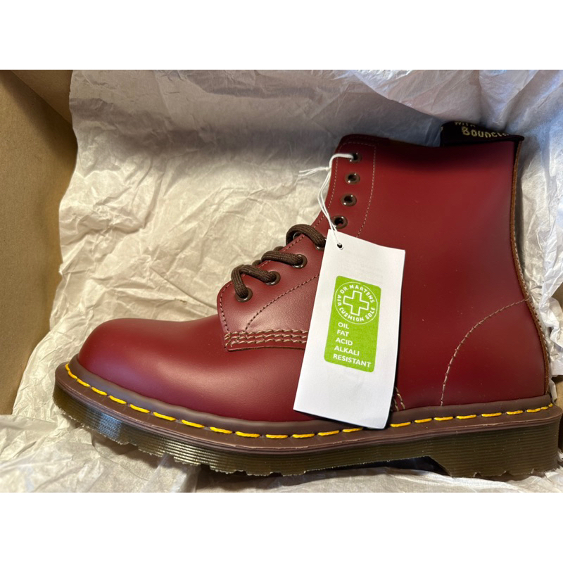 Dr. Martens 1460 Vintage Oxblood Made In England 8 UK