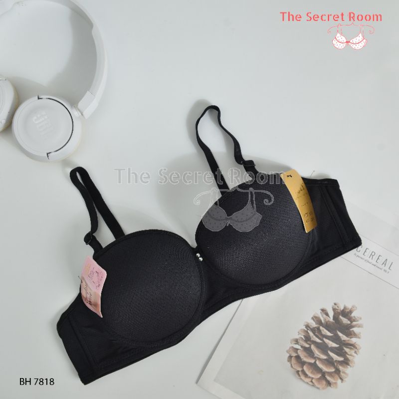 TALLY BRA BH 7818 I CUP B BESAR I BH 1/2 CUP I BUSA SEDANG I ADA KAWAT I KAIT 2 I SIZE 34 - 38