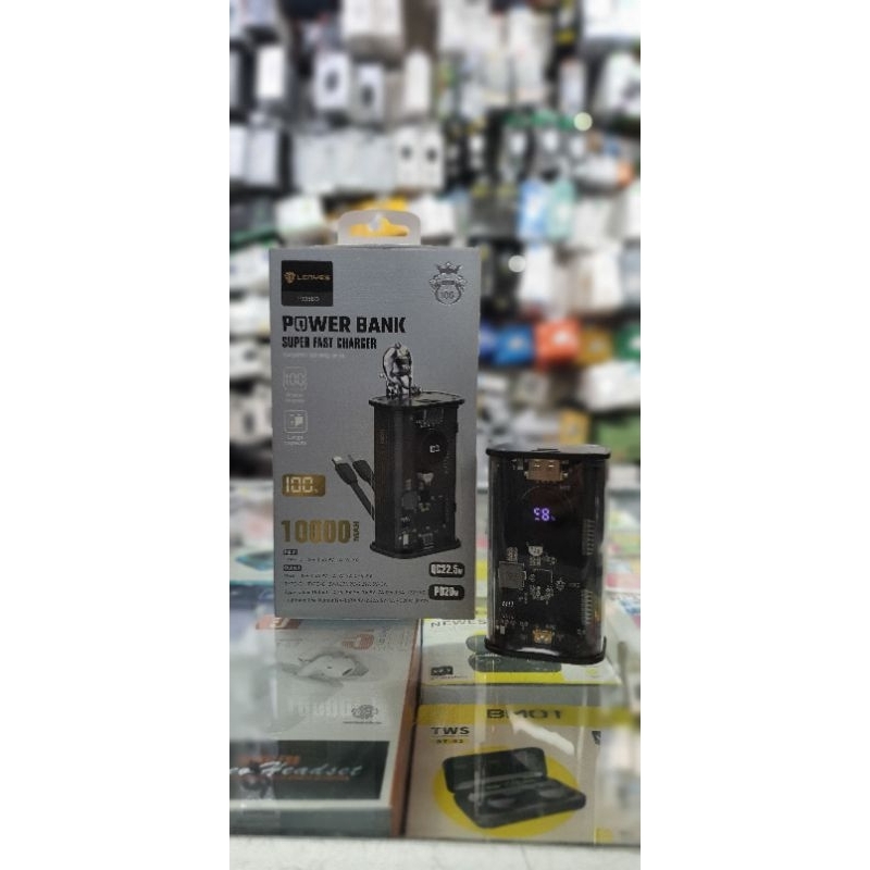 power bank super fast charging 10000mah Lenyes px158