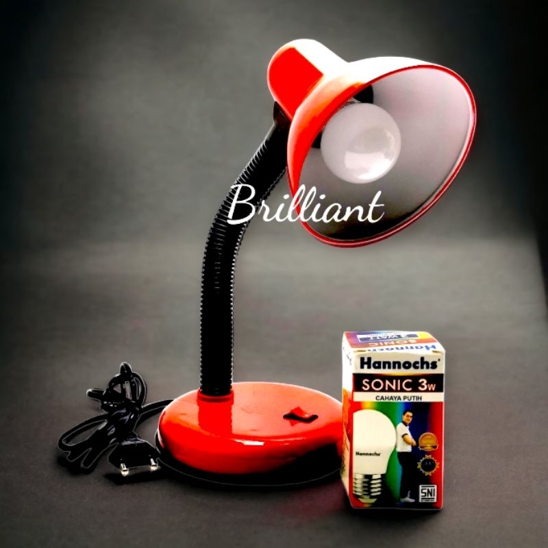 Lampu Meja Kerja / Belajar / Kantor PLN 220v