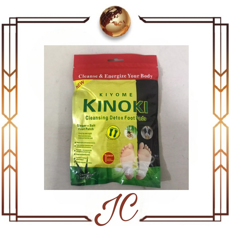 (JC) koyo kaki kinoki gold detox  1 box isi 10 pcs