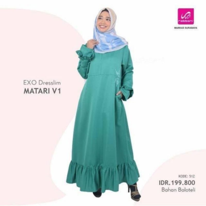 Gamis Rabbani Original EXO Dresslim Matari V1
