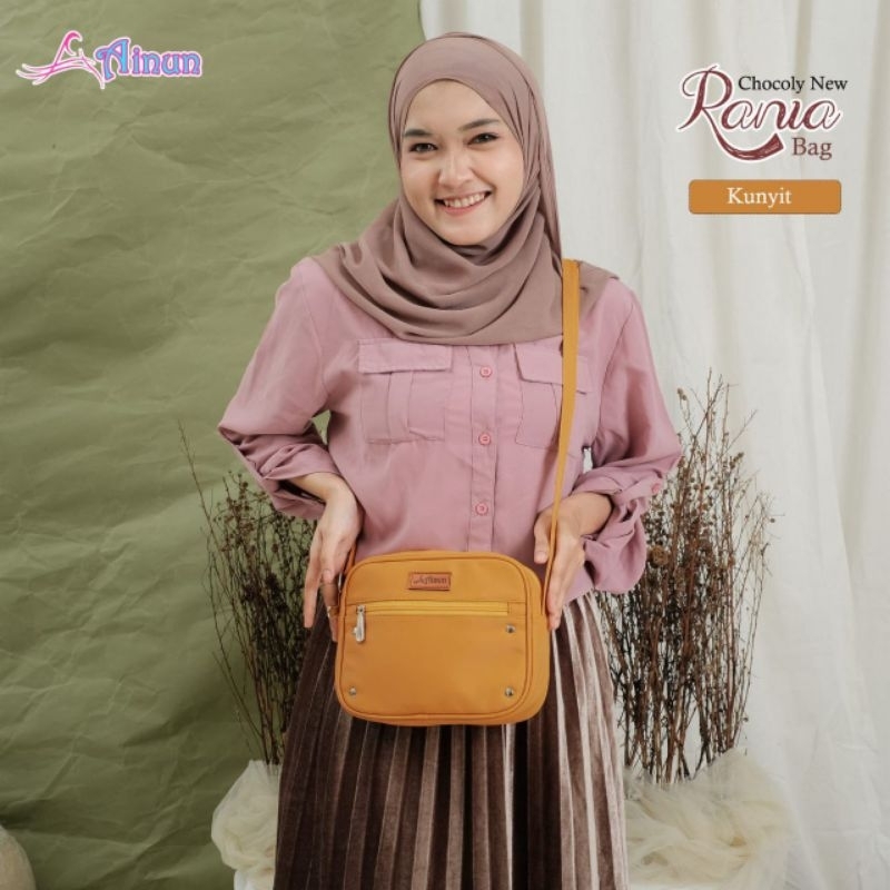 RANIA BAG BY AINUN TAS WANITA MURAH BAHAN CHOCOLY