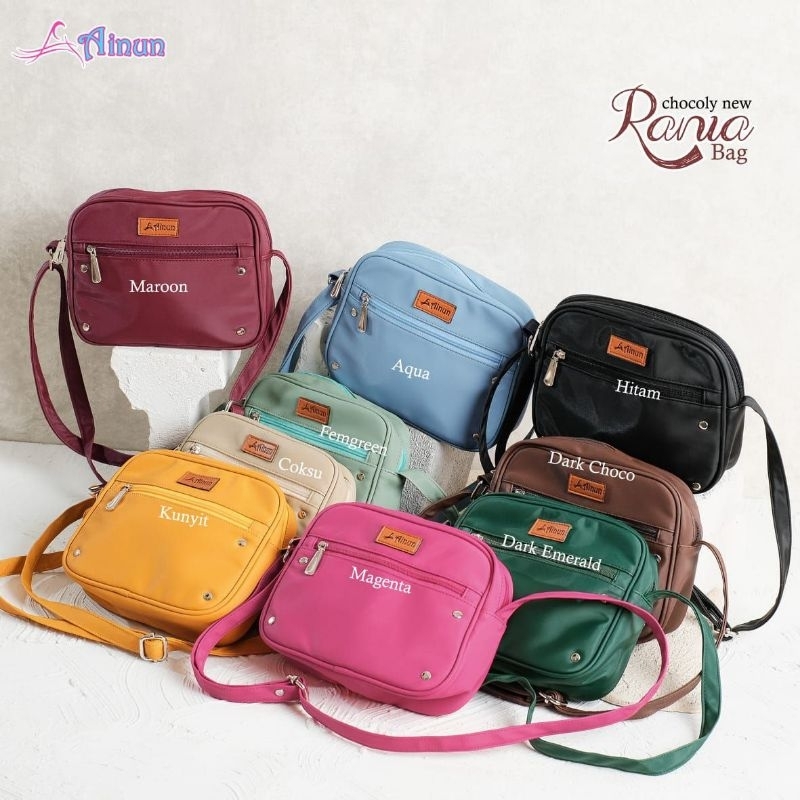 RANIA BAG BY AINUN TAS WANITA MURAH BAHAN CHOCOLY