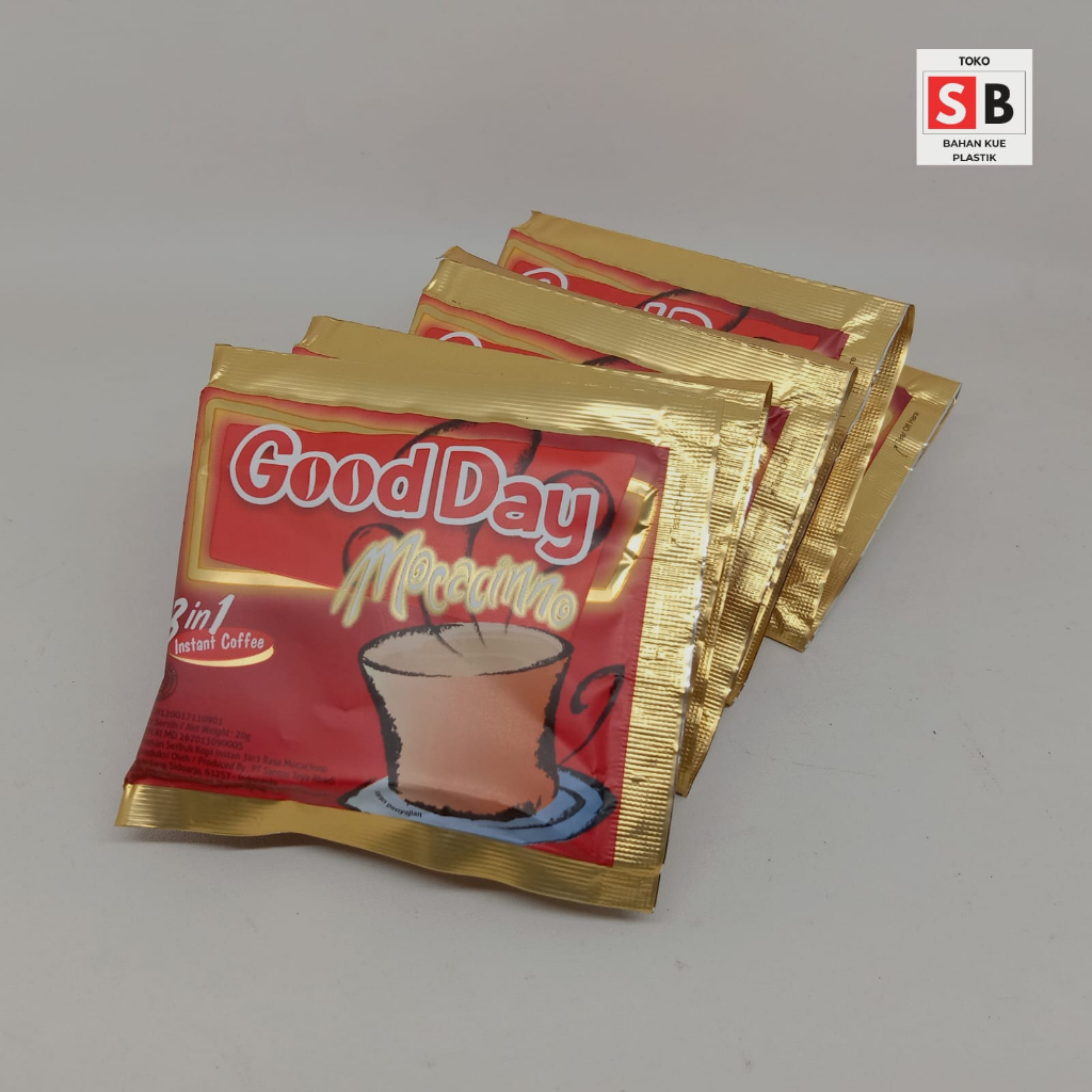 

GOOD DAY MOCCACINO KOPI INSTAN 10X20GR 1 RENCENG