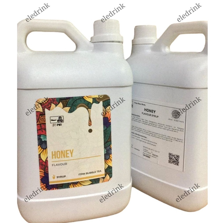 

Khusus GRAB/GOSEND | ITPIN 2.5kg Syrup Honey Premium | Rasa Madu
