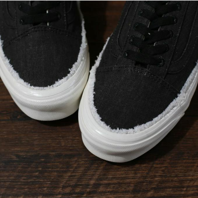 Endarfootwear - Vans Oldskool OG LX Raw Black White