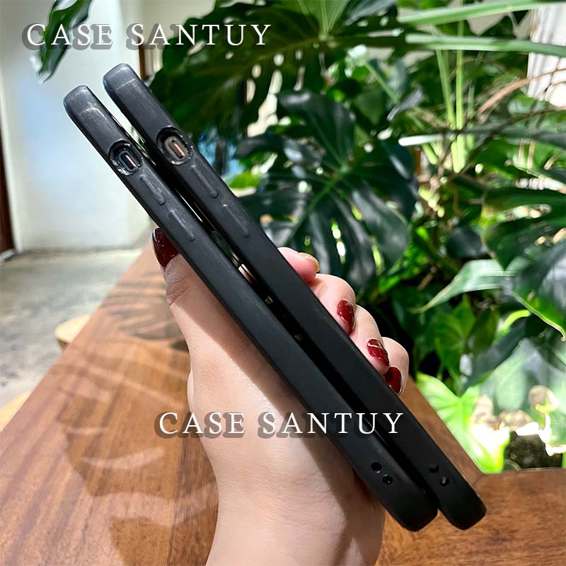 Case Casing Realme C30 C30S C31 C33 C35 C55 Case Starbuck Black Case Square Edge Phone Case Cover Casing