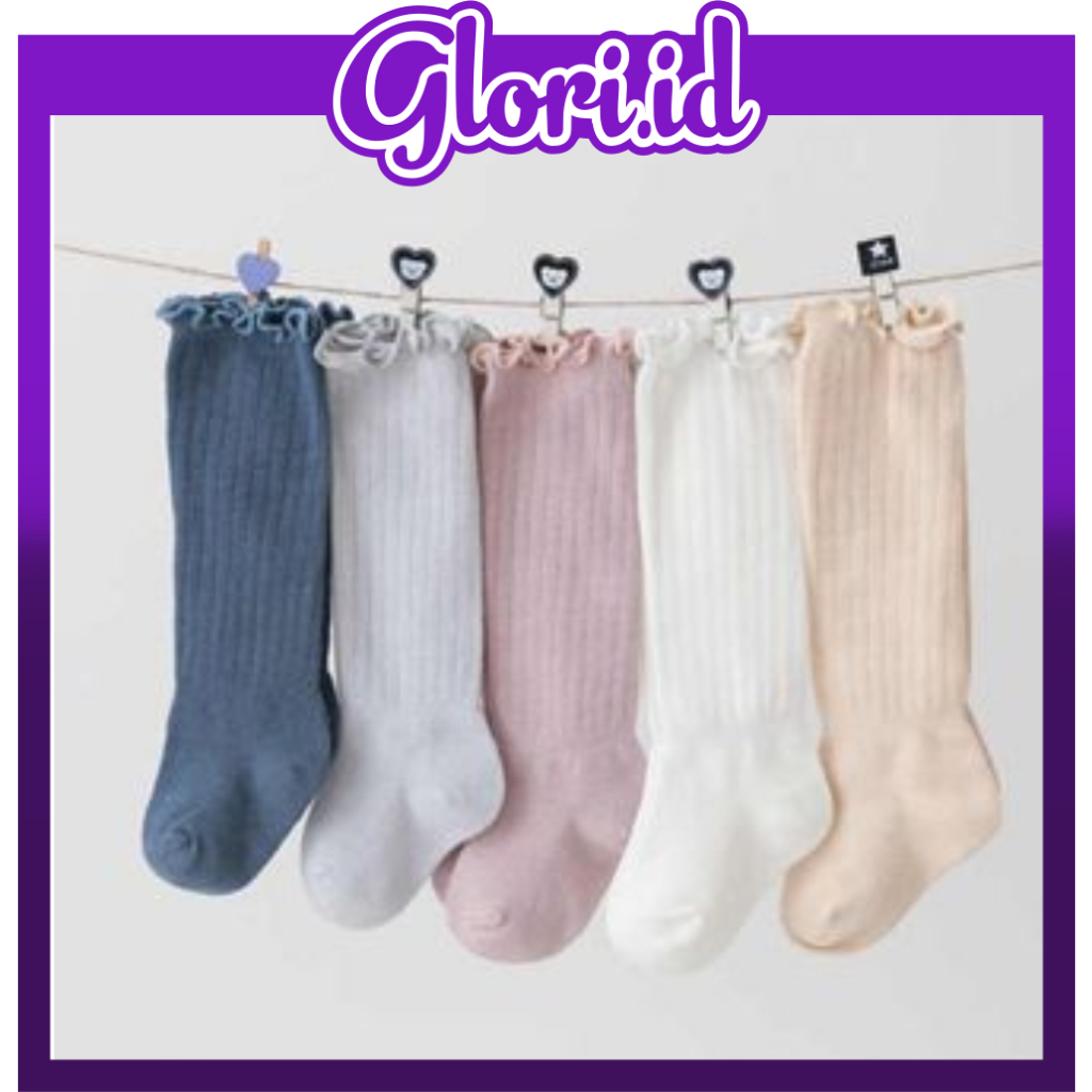 GLORI.ID KAOS KAKI BAYI PANJANG / KAOS KAKI ANAK BAYI PANJANG IMUT KK069