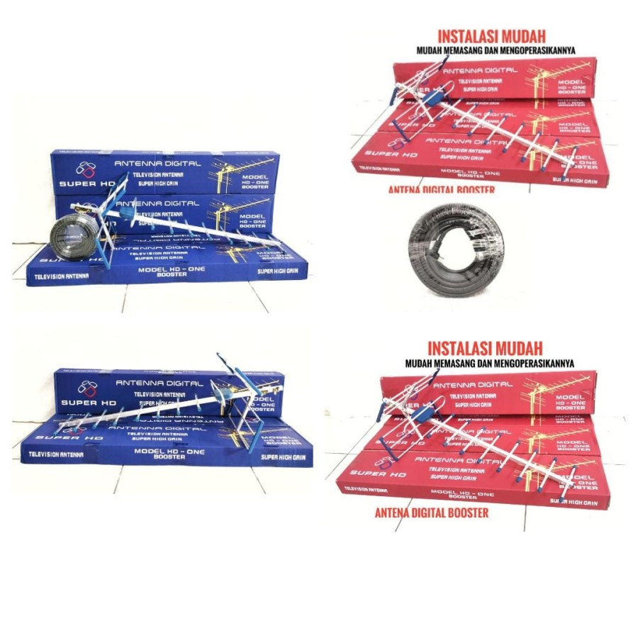 ANTENA TV SET TOP BOX - ANTENA UHF DIGITAL - ANTENA TV LUAR RUANGAN - ANTENA DIGITAL UHF UNTUK SET T