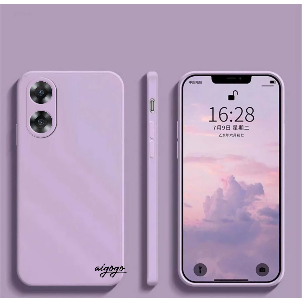 Softcase Macaroon For OPPO A17 A17K - Softcase OPPO A17 A17K - Casing Hp OPPO A17 A17K - Pelindung h