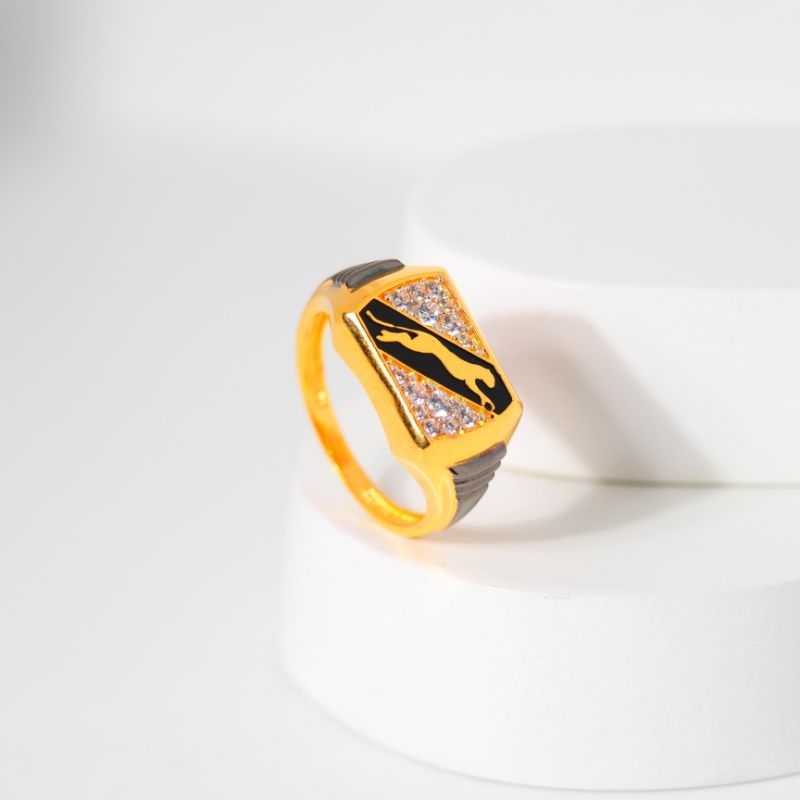 Cincin Emas Laki- Laki Jaguar - Toko Emas Gadjah