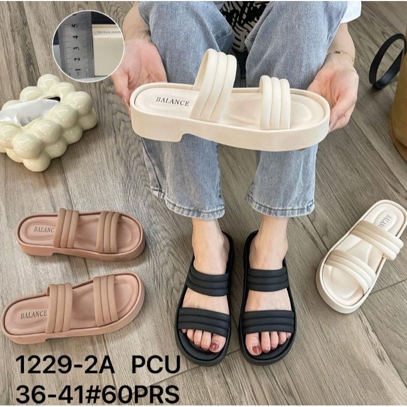 SANDAL WANITA KARET BALANCE 1229-2A