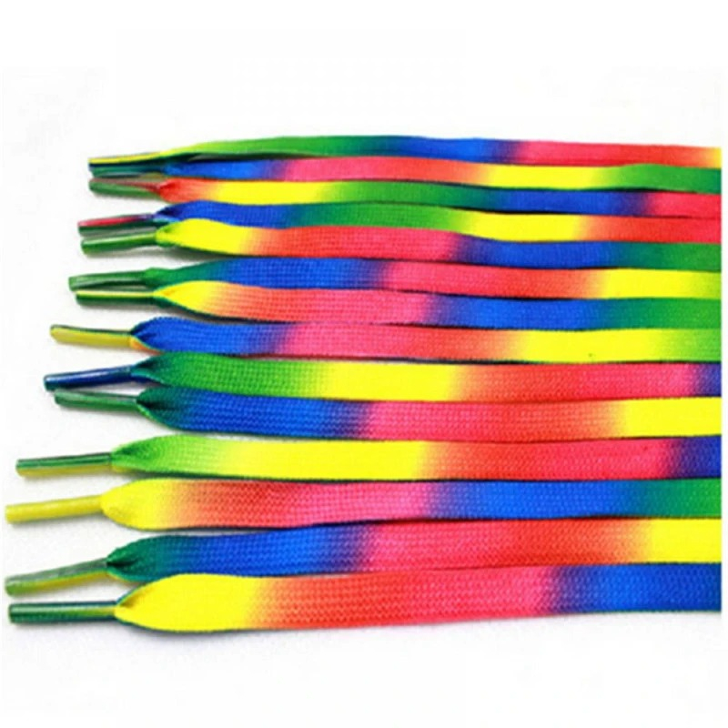 Tali Sepatu Pelangi Shoelaces Rainbow 110cm