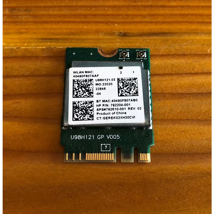 Wifi Card Laptop HP Pavilion 15-AB Original